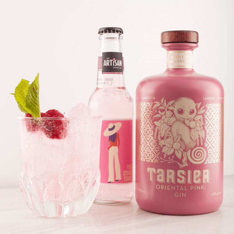 Tarsier Southeast Oriental Pink Gin ABV 40% 700ml