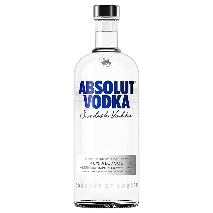 Absolut Blue Vodka ABV 40% 100cl (1L)