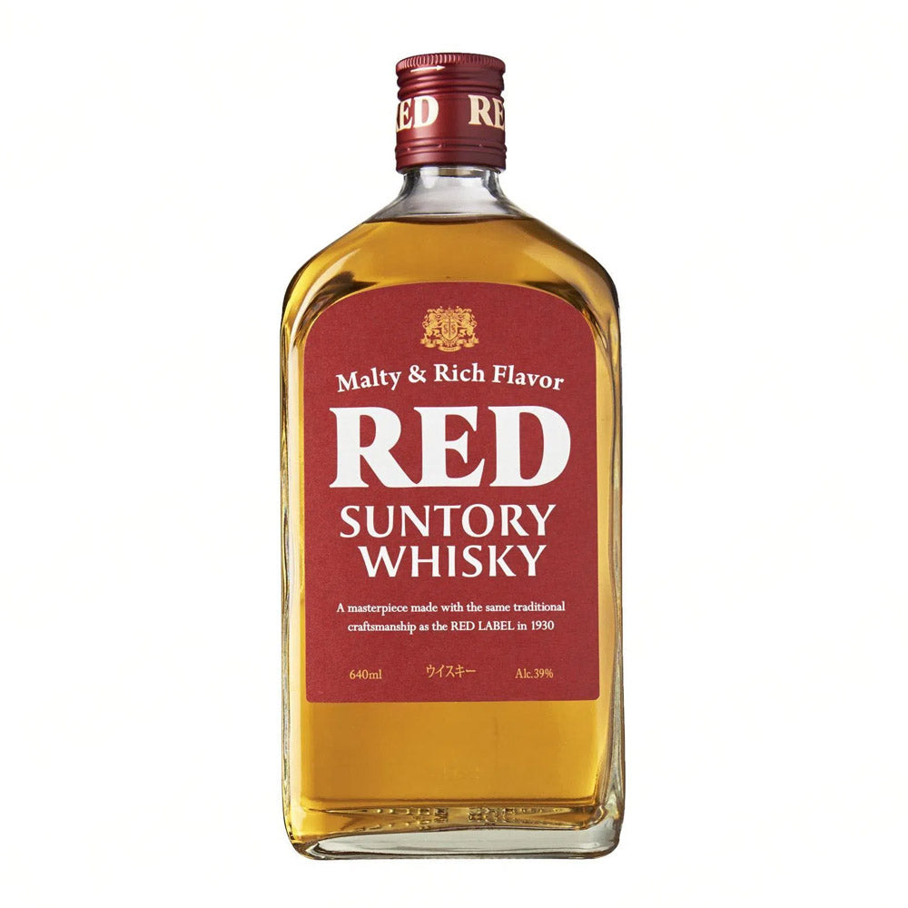 Suntory Whisky Red Malty & Rich Flavor ABV 39% 640ml — The Liquor