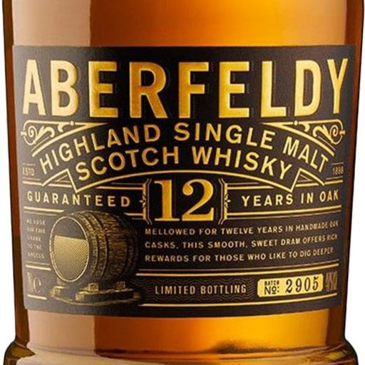 Aberfeldy 12 Years old 70cl, Scotch Whisky - The Liquor Shop Singapore