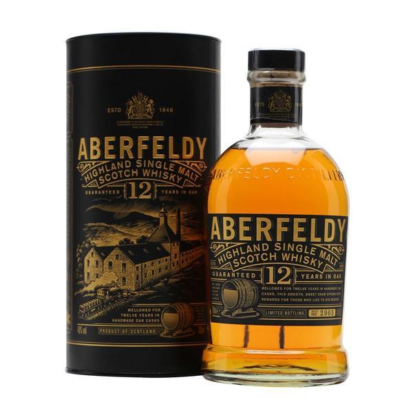 Aberfeldy 12 Year Old Highland Single Malt Scotch Whisky ABV 40