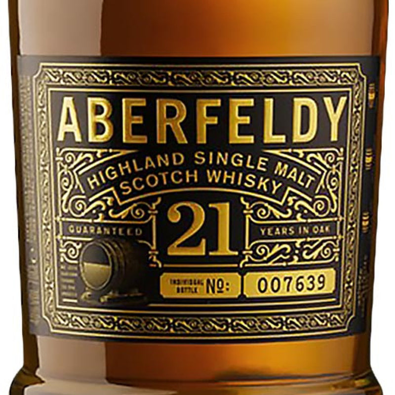 Aberfeldy 21 Years old 75cl, Scotch Whisky - The Liquor Shop Singapore