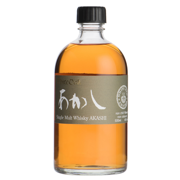 Akashi White Single Malt Whisky ABV 46% 50cl With Gift Box