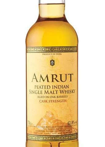Amrut Peated Cask Strength 70cl, Indian Whisky - The Liquor Shop Singapore