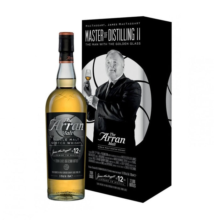 The Arran Master of Distilling 2 Single Malt Scotch Whisky ABV 51.8% 70cl With Gift Box