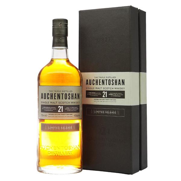 Auchentoshan 21 Year Old Lowland Single Malt Scotch Whisky ABV 43