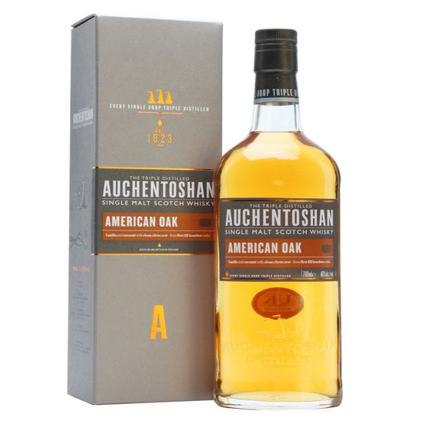 Auchentoshan American Oak Scotch Whisky ABV 40% 70cl With Gift Box