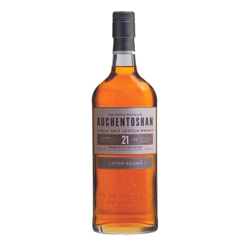 (Clearance) Auchentoshan 21 Year Old Lowland Single Malt Scotch Whisky ABV 43% (Box not in perfect condition)