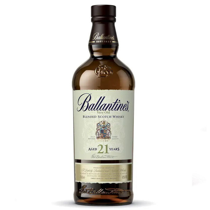 Ballantine's 21 Year Old Blended Scotch Whisky ABV 40% 70cl With Gift Box