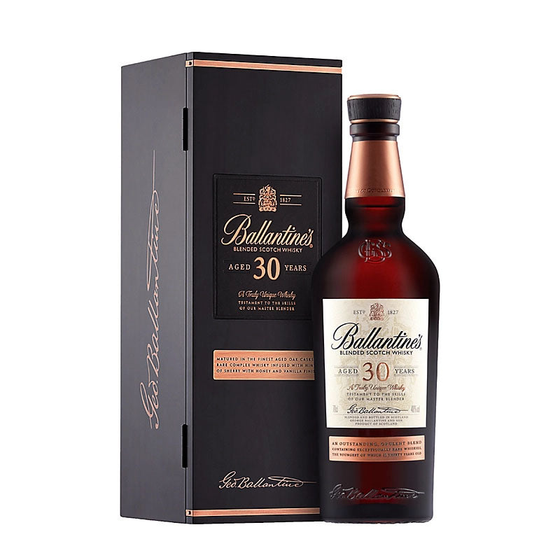 Ballantine's 30 Year Old Blended Scotch Whisky ABV 40% 70cl With Gift Box