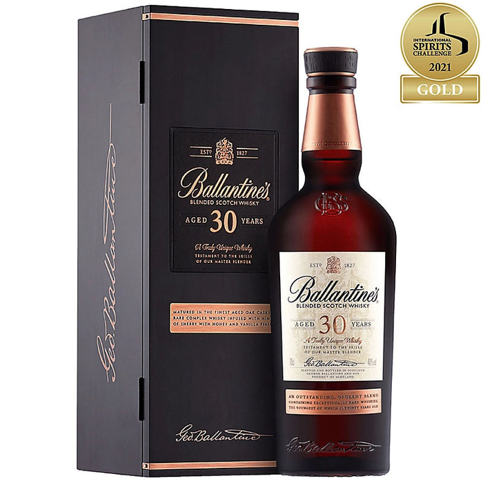 Ballantine's 30 Year Old Blended Scotch Whisky ABV 40% 70cl With Gift ...