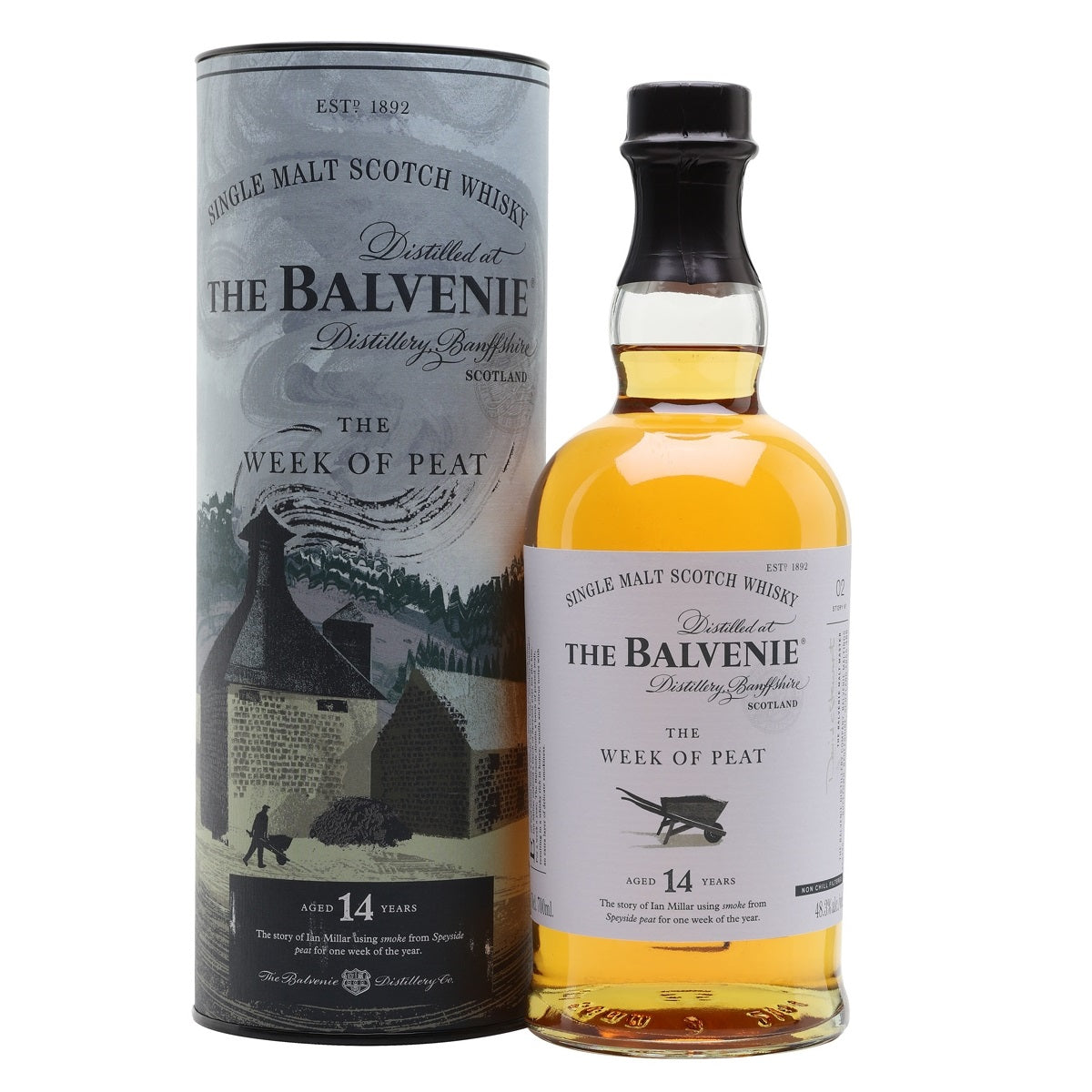 Balvenie 14 Year Old Week of Peat Story No.2 Scotch Whisky 48.3 70cl