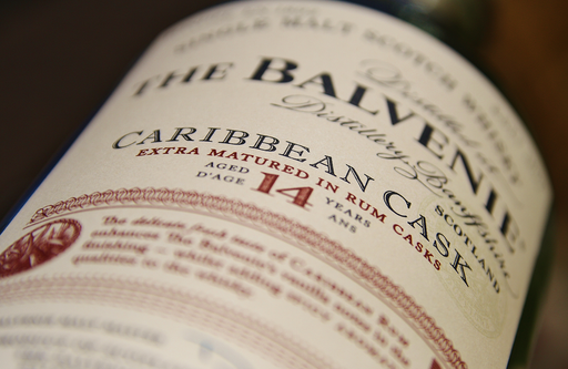 Balvenie Caribbean Cask 14 Years 70cl, Scotch Whisky - The Liquor Shop Singapore