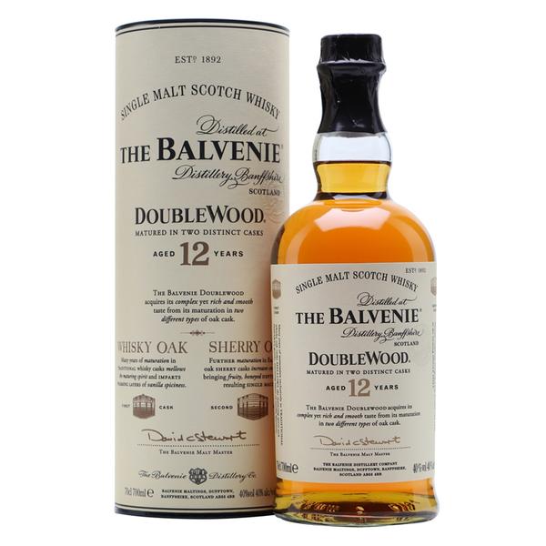 THE BALVENIE DOUBLEWOOD 12年 The Balvenie 12 Year Old Doublewood Speyside Single Malt Scotch