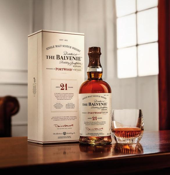 The Balvenie 21 Year Old Portwood Speyside Single Malt Scotch Whisky ABV 40% 70cl