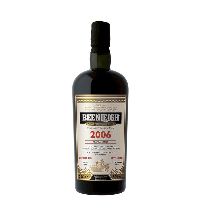 Beenleigh 15 Year Old Distilled 2006 Bottled 2021 Fine Australian Rum ABV 59% 70cl