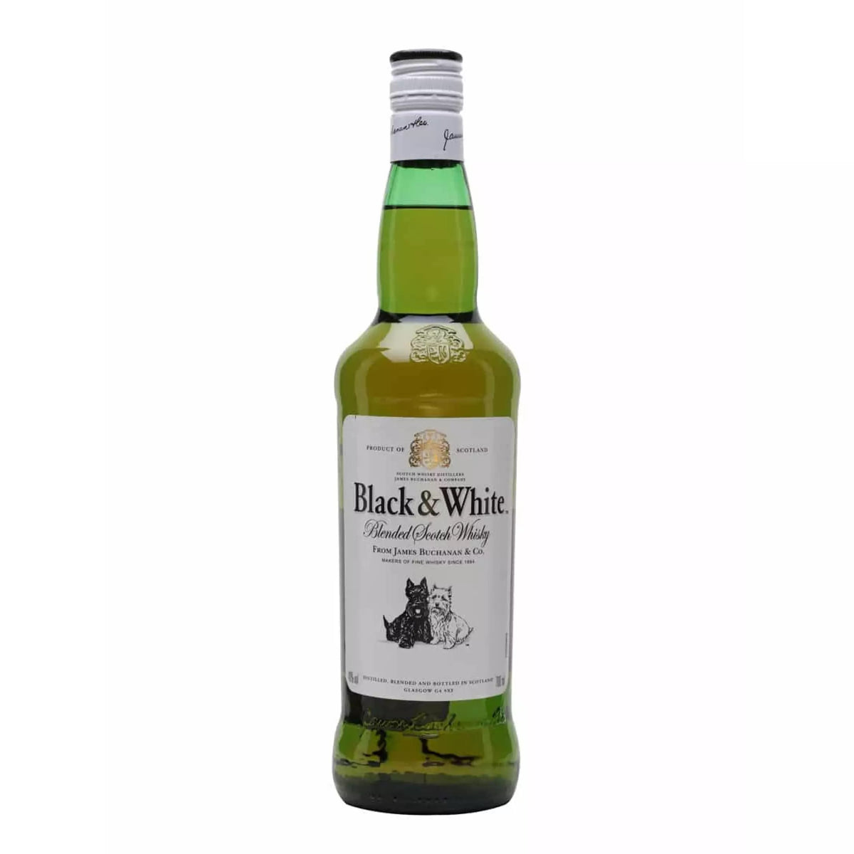 BLACK & WHITE スコッチウイスキー特級 BLACK & WHITE Black and White Whisky 70cl — The Liquor Shop Singapore