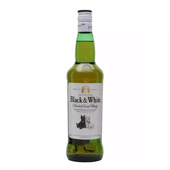 Black & White Blended Scotch Whisky ABV 40% 70cl