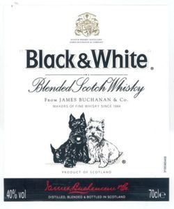 Black and White 70cl, Scotch Whisky - The Liquor Shop Singapore