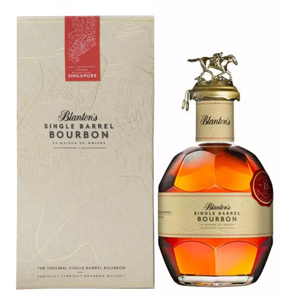 Blanton's Single Barrel Bourbon 15th Anniversary 2021 (Singapore Exclusive) Limited Edition 700ml ABV 56%
