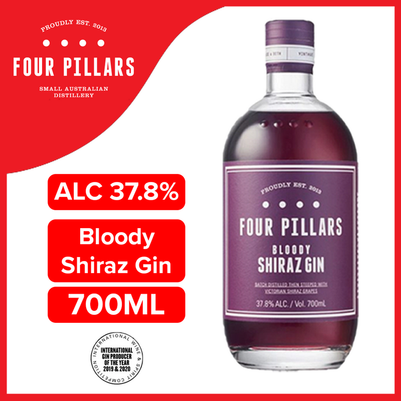 Four Pillars Bloody Shiraz Gin 70cl