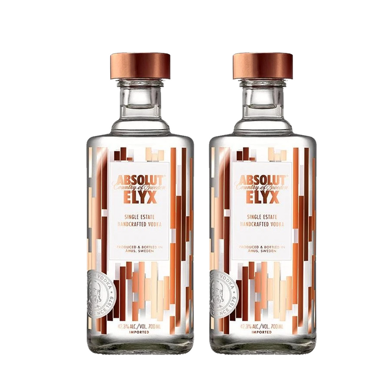Absolut Elyx ABV 42.3% 70cl x 2 Bottles