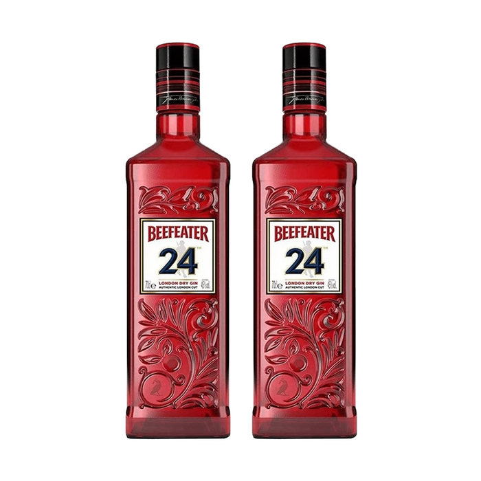 Bundle of 2 Beefeater 24 The Superior London Dry Gin ABV 45% 70cl
