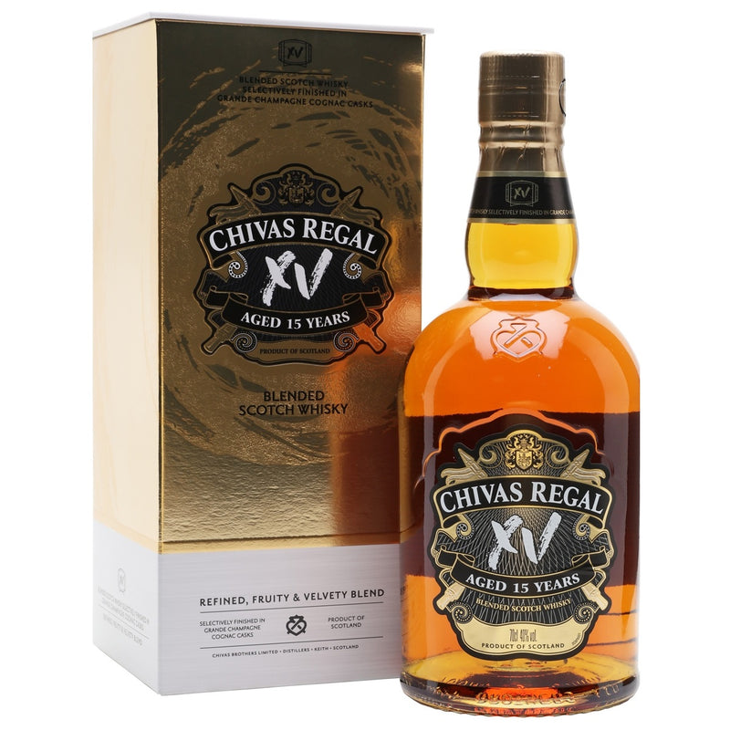 Chivas Regal XV 15 Year Old Blended Scotch Whisky ABV 40%  750ml