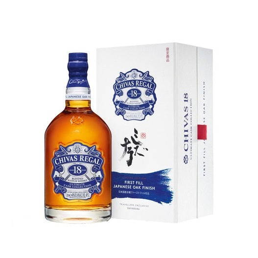Chivas Regal 18 Years Old First Fill Japanese Oak Finish Year Blended Scotch Whisky ABV 48%1000ml (1L)