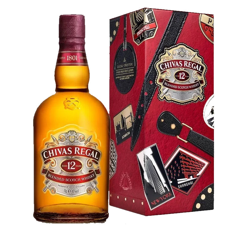Chivas Regal 12 Globe-Trotter X - The Liquor Shop Singapore
