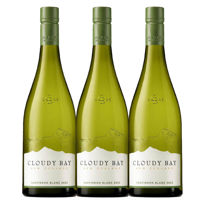 Bundle of 3 Bottles Cloudy Bay Sauvignon Blanc 2023 ABV 13.1% 75cl