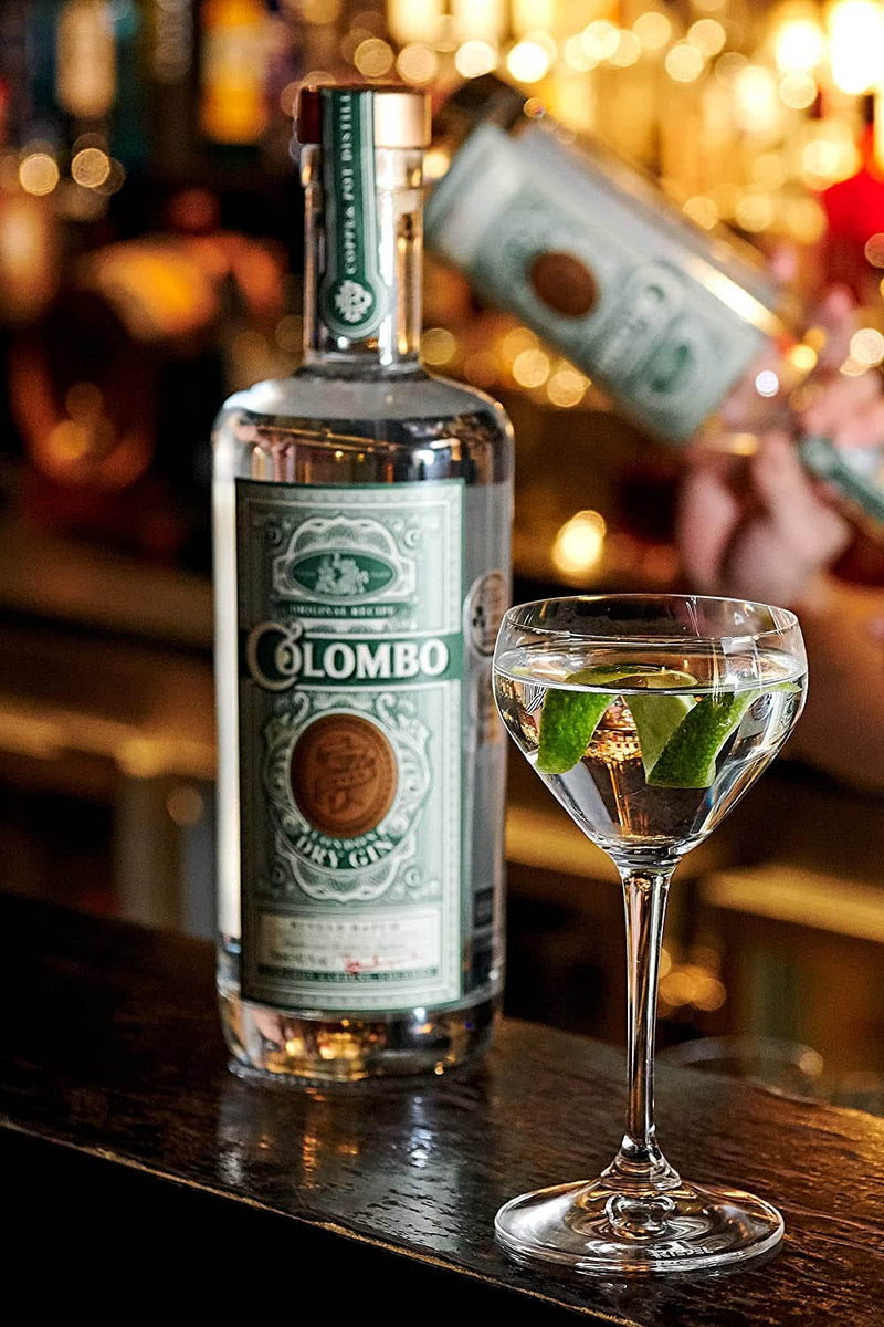 Colombo London Dry Gin Single Batch Handcrafted In Small Batches 700ml ABV 43.1%