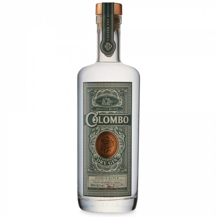 Colombo London Dry Gin Single Batch Handcrafted In Small Batches 700ml ABV 43.1%