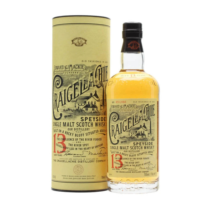 Craigellachie 13 Year Speyside Single Malt Scotch Whisky 700ml ABV 46%