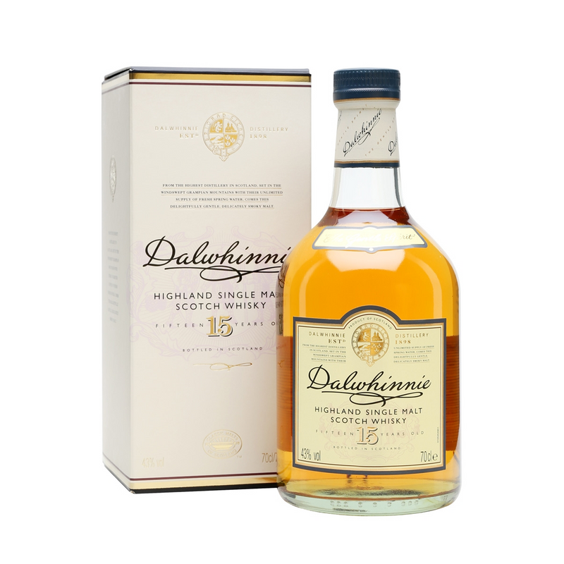 Dalwhinnie 15 Year Old Highland Single Malt Scotch Whisky 75cl