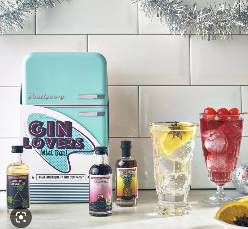 (Gift Set) Drinks By The Dram Retro Gin Fridge 2021 (8 x 50ml - Gift Pack)