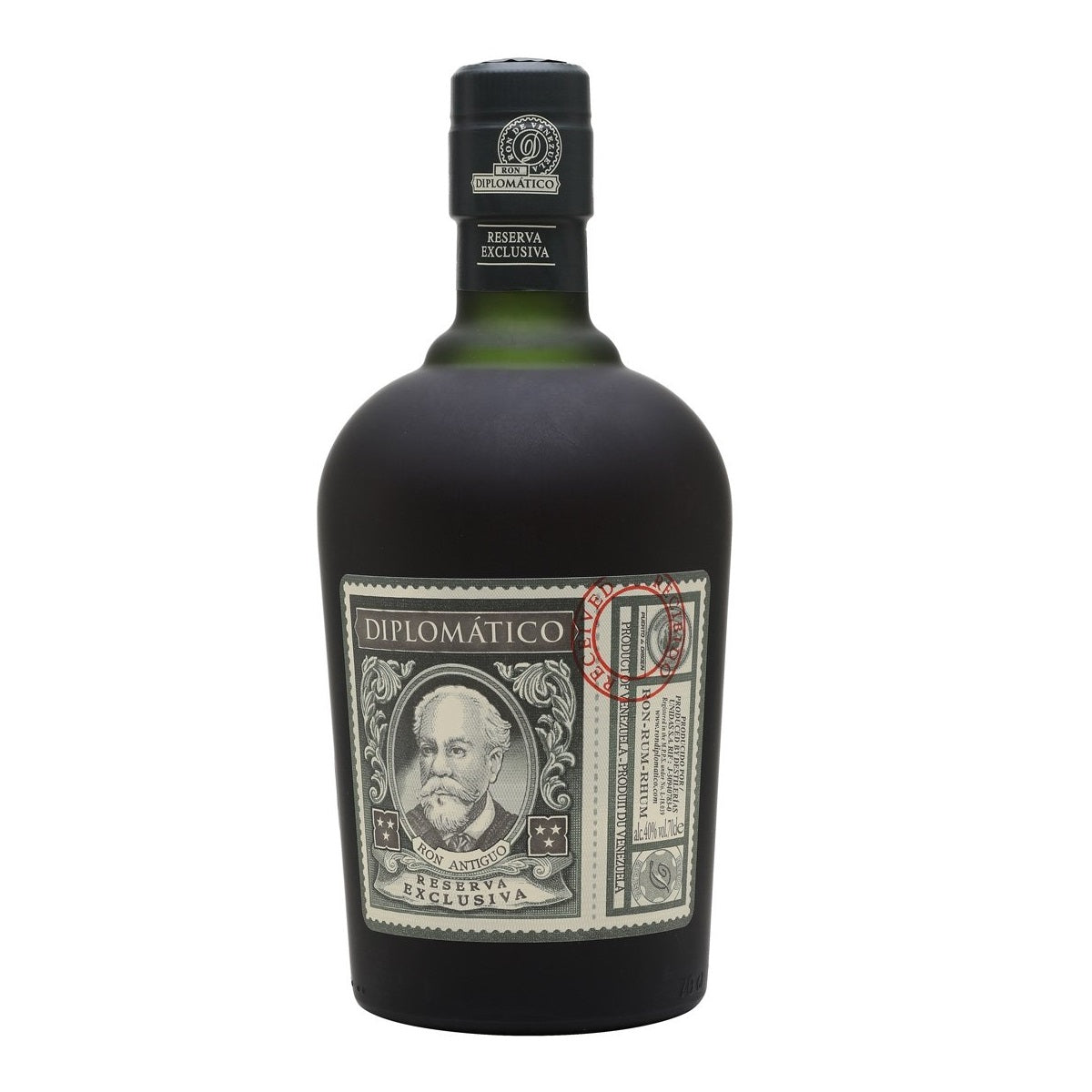 Diplomatico Reserva Exclusiva Rum 12 Years Old ABV 40 70cl — The