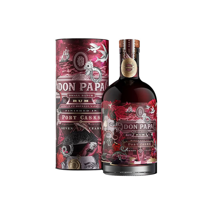 Don Papa Port Cask Rum Finished in Small Batch 700ml ABV 40%