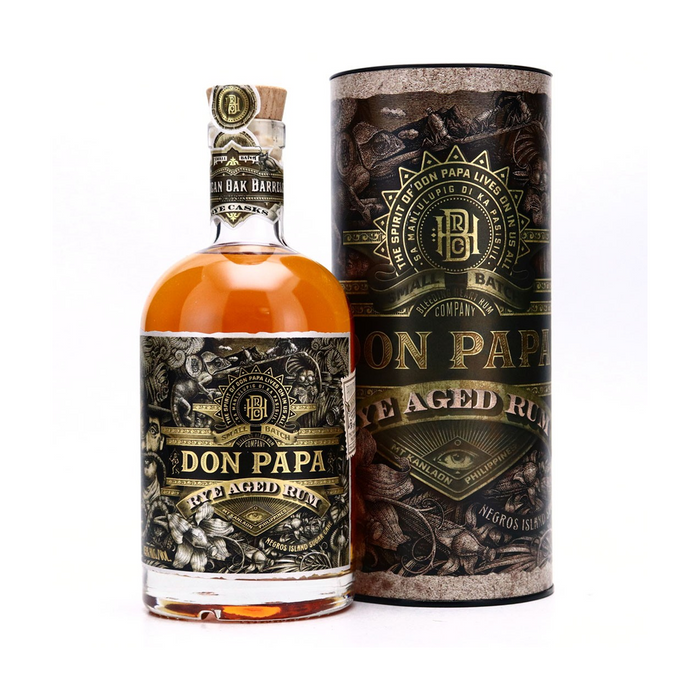 Don Papa Rye Aged Rum in Small Batch 700ml ABV 45%