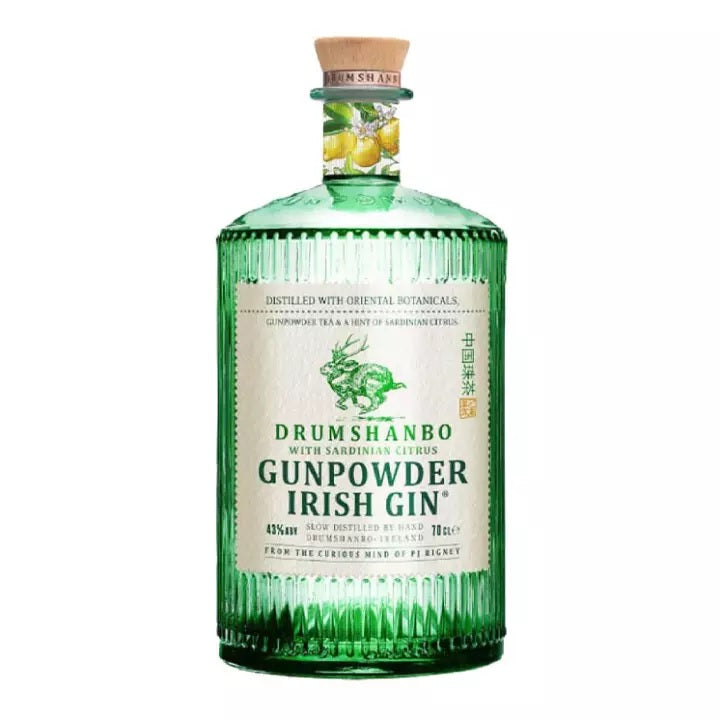 Drumshanbo Gunpowder Irish Sardinian Citrus Gin ABV 43% 70cl