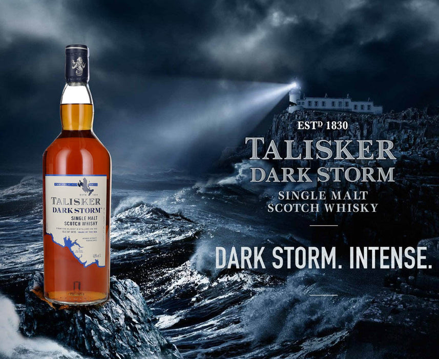 Talisker Dark Storm Single Malt Scotch Whisky ABV 45.8% 100cl (1L)