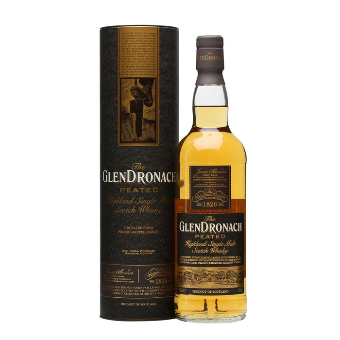 Glendronach Peated ABV 46% 70cl with Gift Box