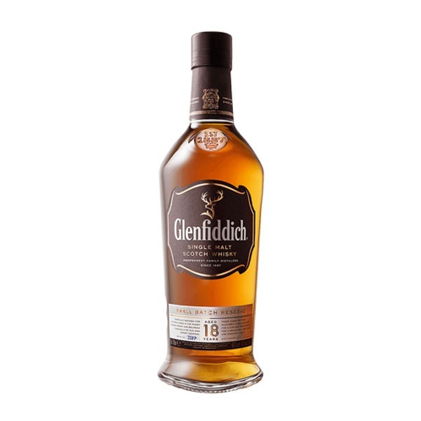 Glenfiddich 18 Year Speyside Single Malt Scotch Whisky ABV 40% 70cl