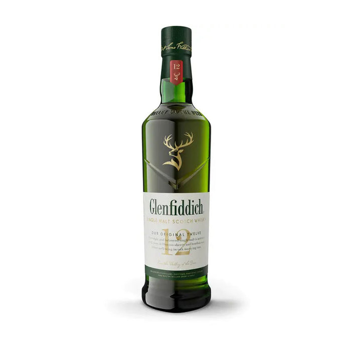 Glenfiddich 12 Years Old ABV 40% 100cl with Gift Box