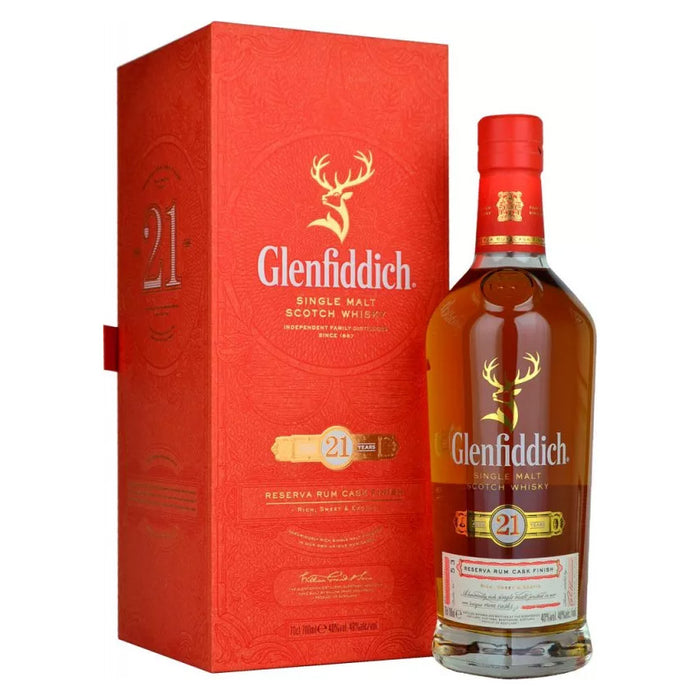 Glenfiddich 21 Years Old Reserva Rum Cask Finish 70cl