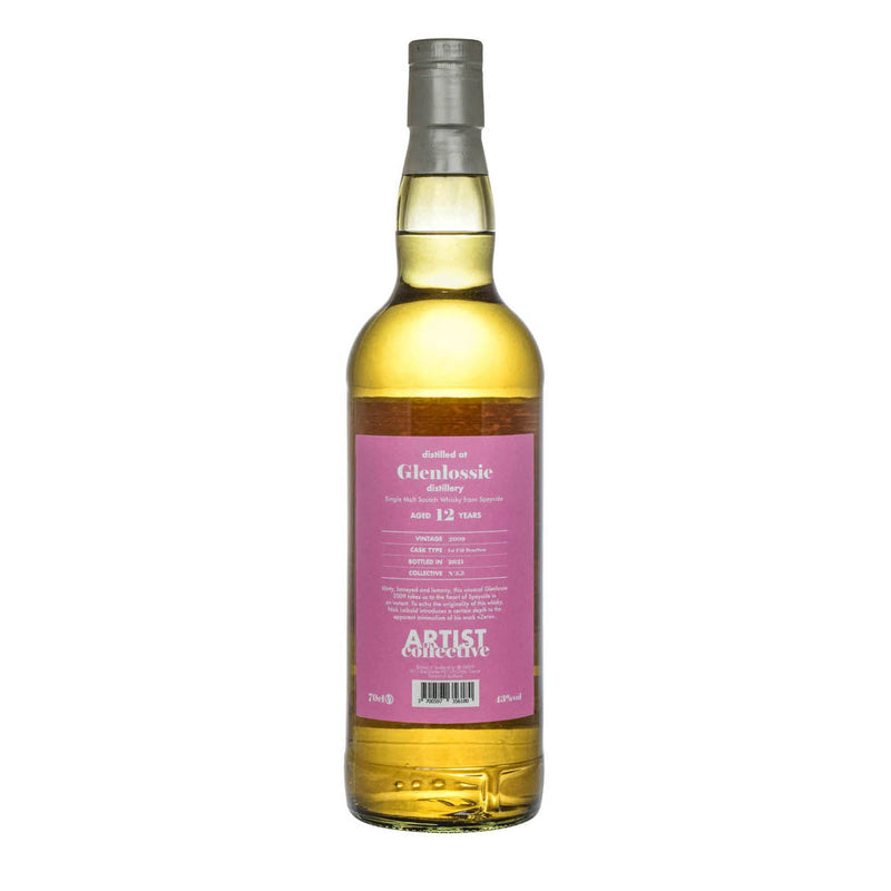 Glenlossie 12 Year Old - Artist Collective 2009 Speyside Single Malt Scotch Whisky 70cl