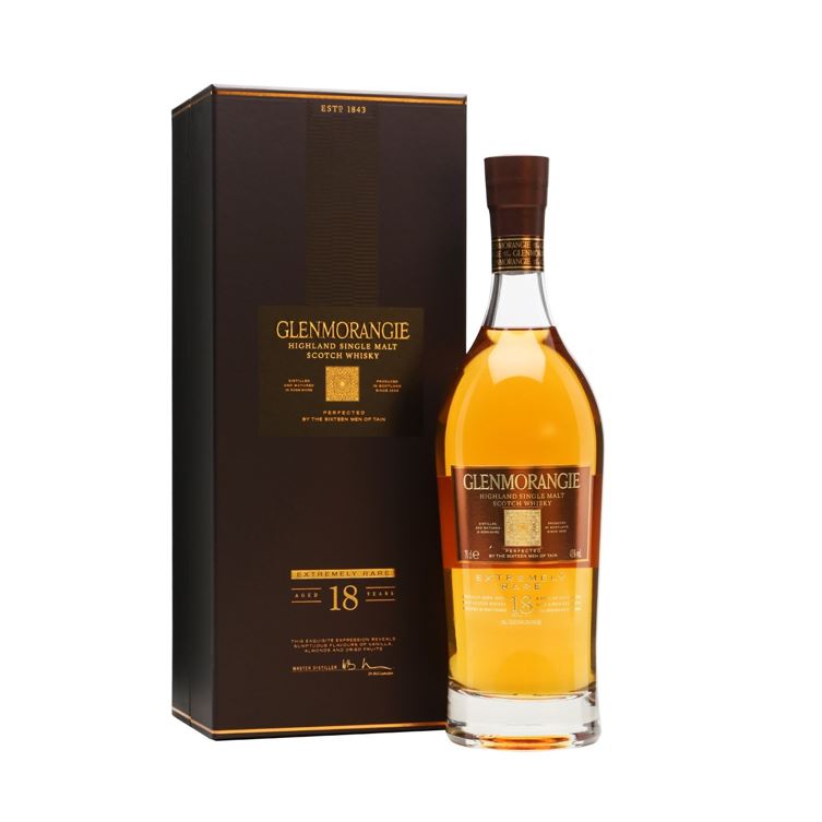 Glenmorangie 18 Years Old Single Malt Scotch Whisky ABV 43% 70cl