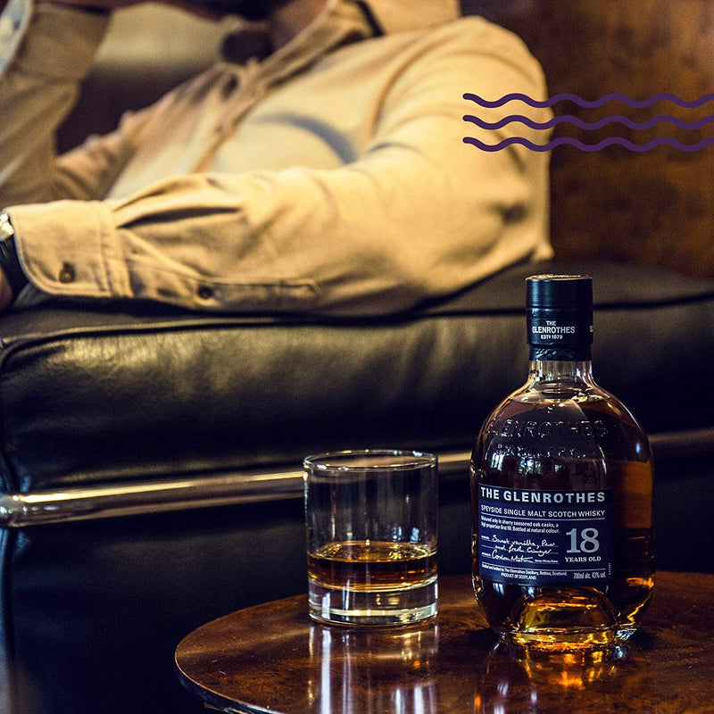 The Glenrothes 18 Year Old Speyside Single Malt Scotch Whisky ABV 43% 70cl