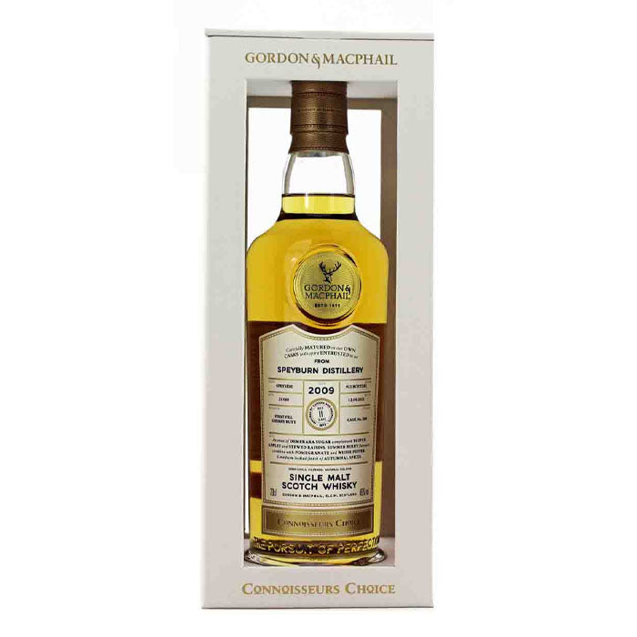 Speyburn 11 Year Old 2009 Gordon MacPhail Sherry Matured Speyside Single Malt Scotch Whisky ABV 46% 700ml