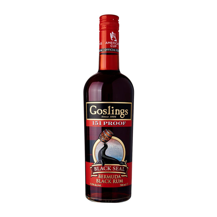 Gosling Black Seal Bermuda Black Rum 151 ABV 75.5% 70cl